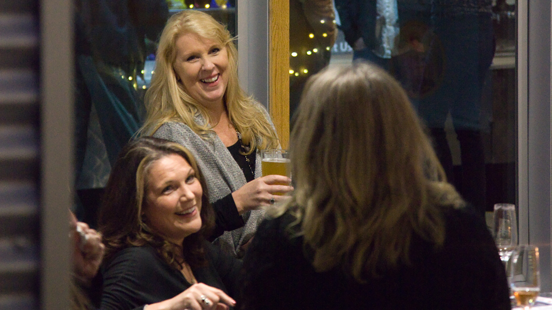 Group of woman chatting and laughing