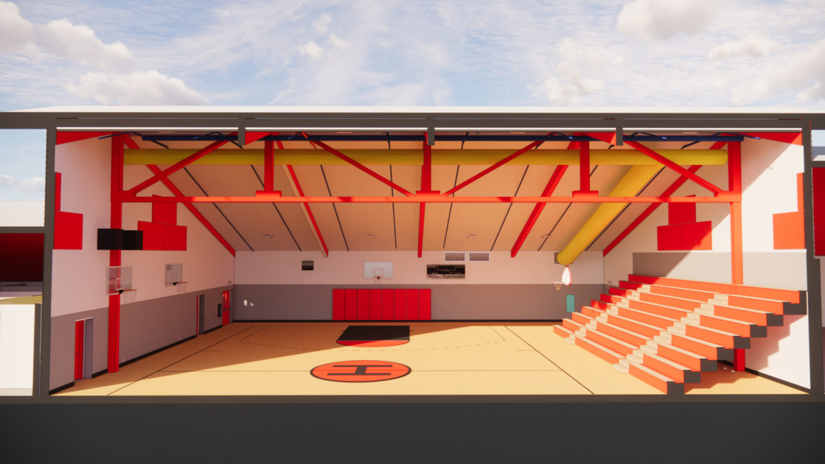 Hayfork High School Gymnasium Persinger Architects