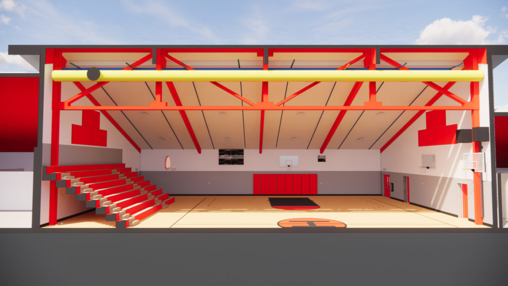 Hayfork High School Gymnasium Persinger Architects